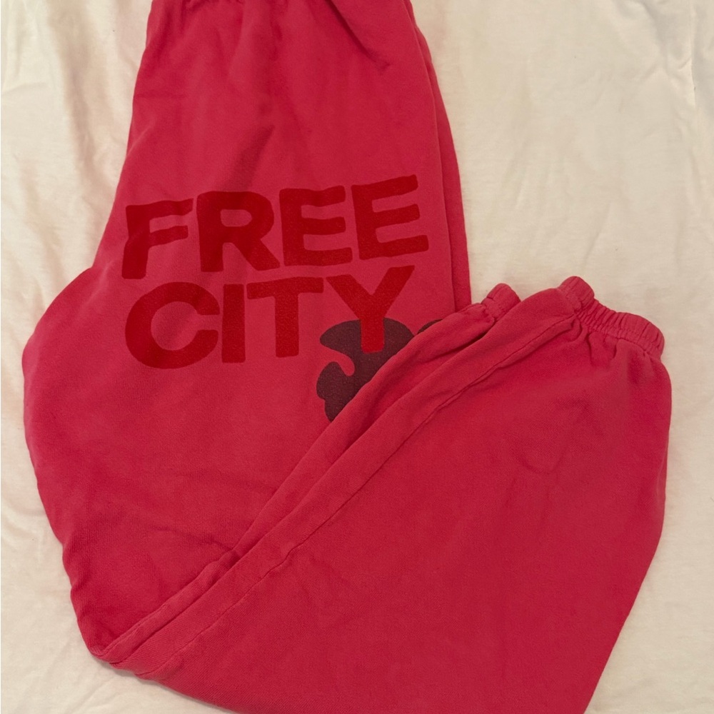 Freecity Red Women's Pants
